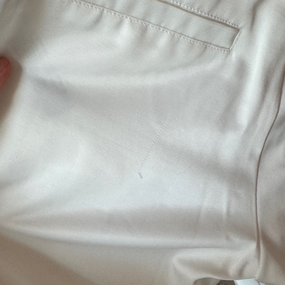 Zara Satin Cargo Pants in White - Picture 5 of 5